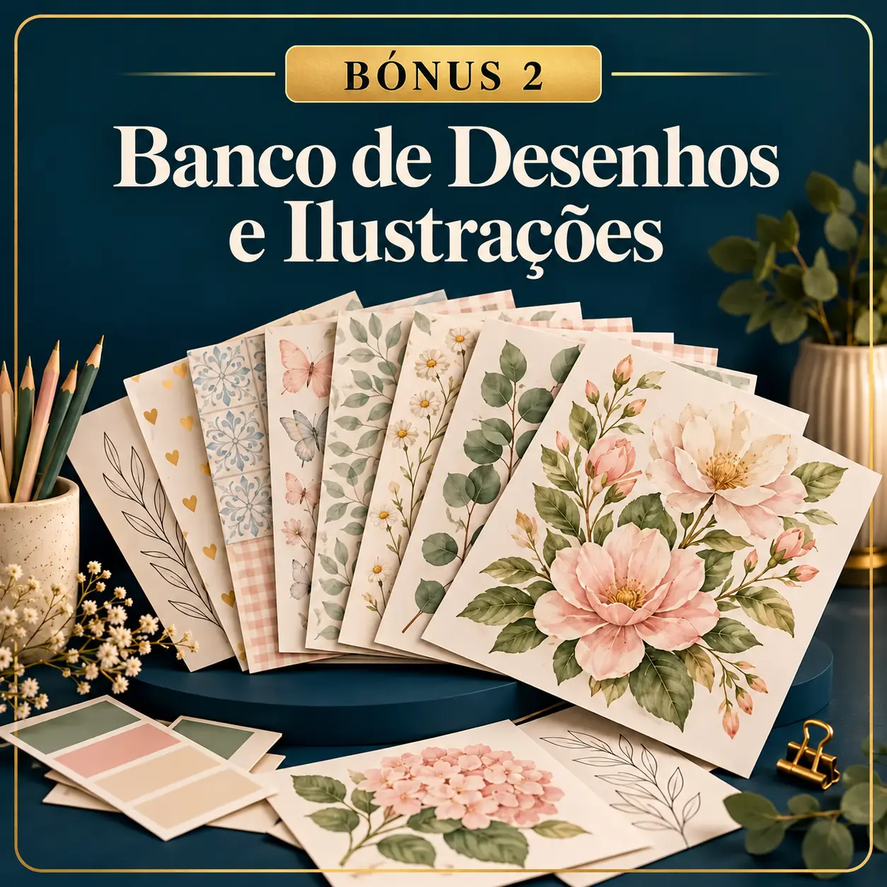 Bónus 2: Banco de Desenhos e Ilustrações