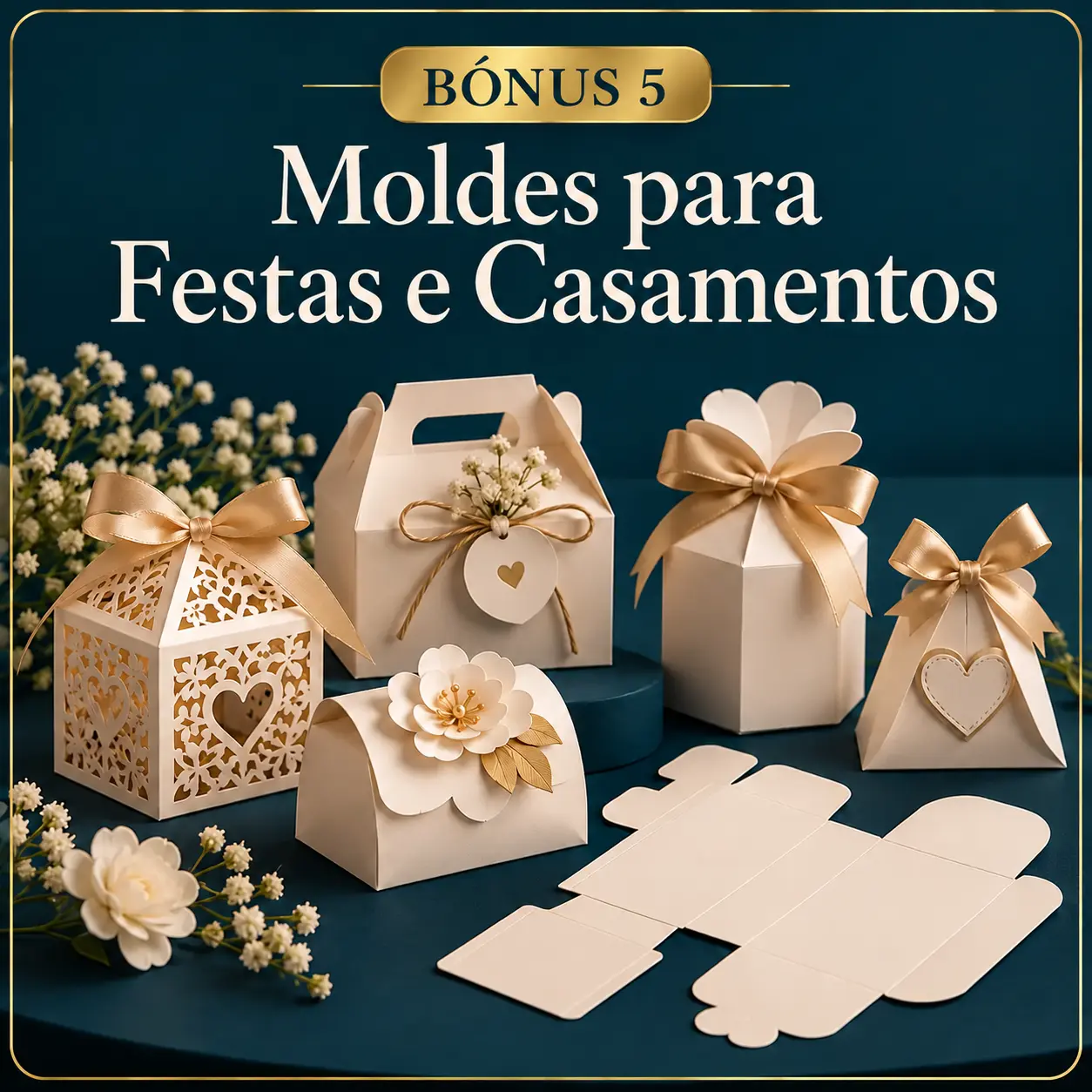 Bónus 5: Moldes para Festas e Casamentos